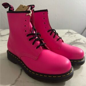 Dr. Martens 1460 Smooth Leather Lace Up Boot